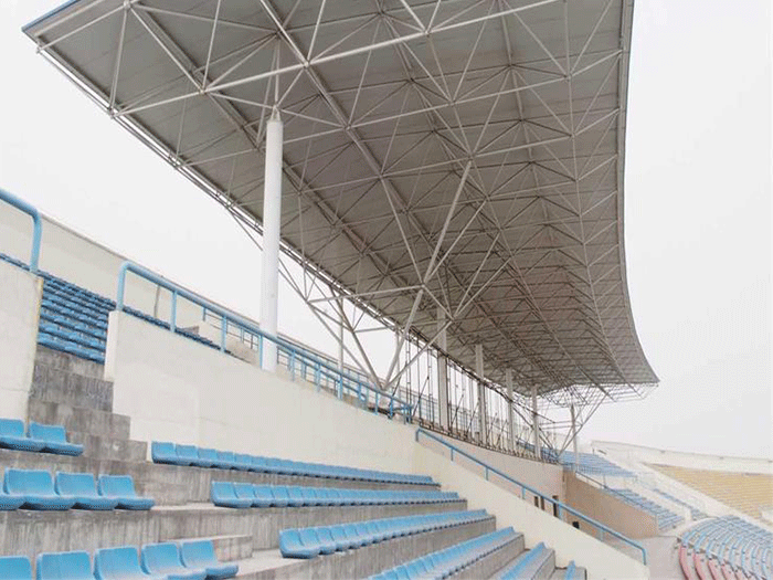 西安四小体育馆网架